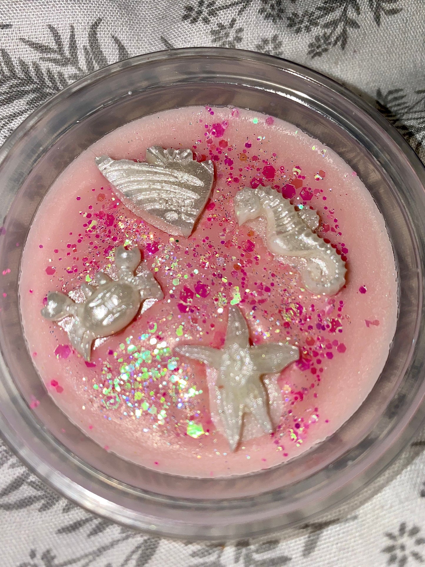 Animal Wax Melt Pots (glitter topped)