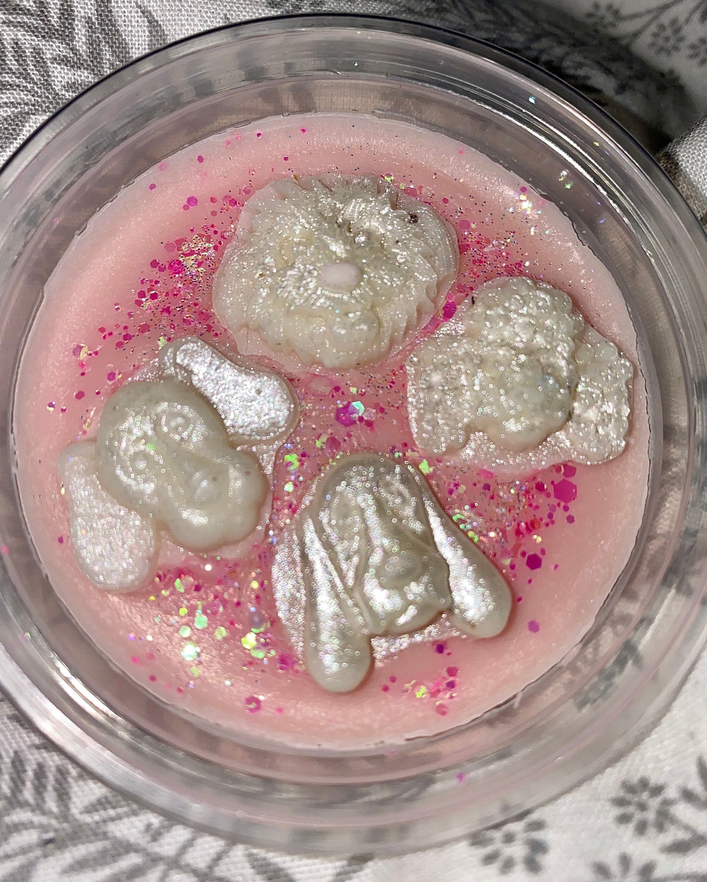Animal Wax Melt Pots (glitter topped)