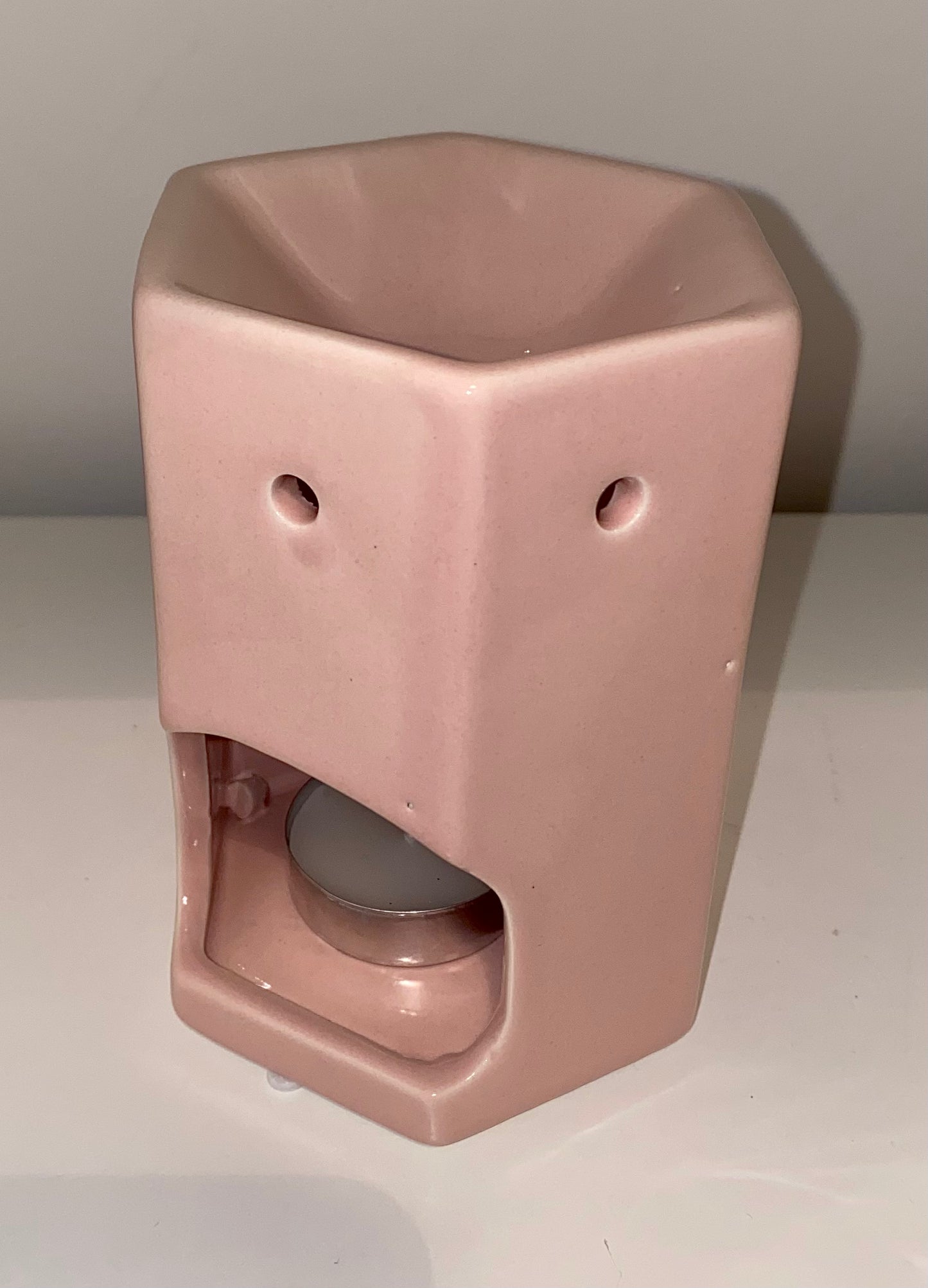 Pink Hexagonal Wax Burner
