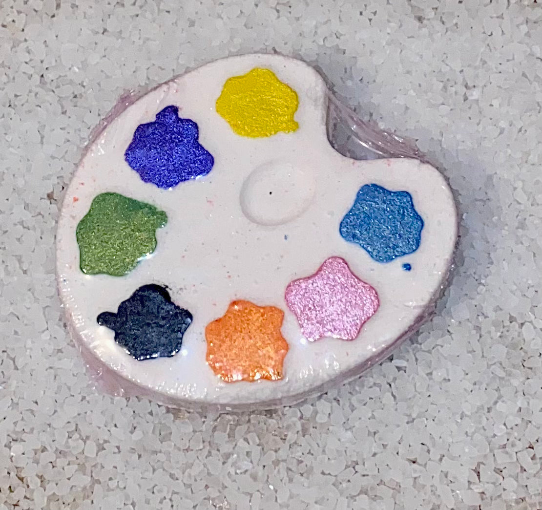 Paint Palette Bath Bomb