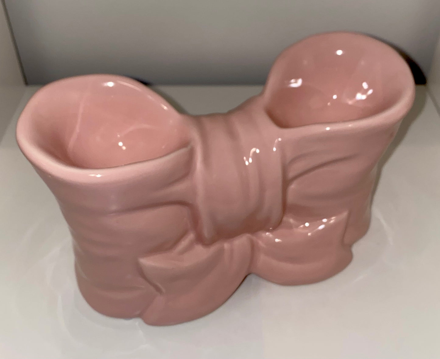 Pink Bow Double Wax Burner