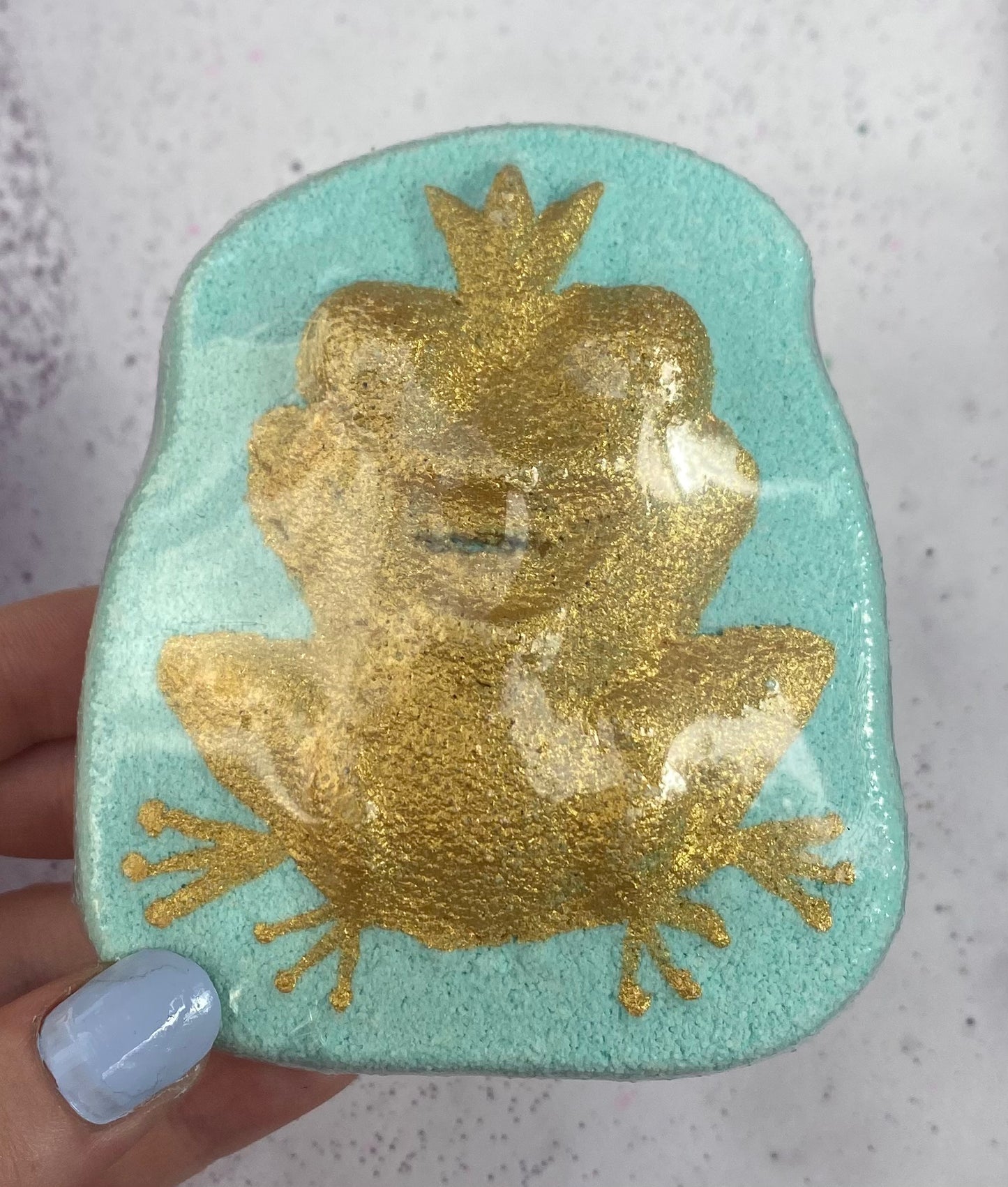 Golden Frog Bath Bomb