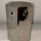 Silver Chrome Hexagonal Wax Burner