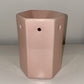 Pink Hexagonal Wax Burner